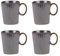 Table Passion - Coffret de 4 mugs Liv bleu 35 cl