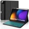 IVEOPPE Keyboard Case for Xiaomi Pad 7 11.2-inch, Keyboard Case for Xiaomi Pad Pro 7 11.2-inch, 7-Color Backlight, Detachable Bluetooth Keypad, UK Layout- Black
