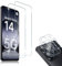 HidWee Cristal Templado Compatible con Xiaomi Redmi Note 14 5G, 2 Piezas Protector de Pantalla + 2 Piezas Protector de Lente Cámara, 9H Dureza Sin Burbujas Cristal Templado & Protector de Cámara