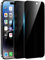 Privacy Screen Protector for iPhone 12 Mini, Anti-Spy, Full Coverage, Tempered Glass, 2-Pack, Scratch & Impact Resistant