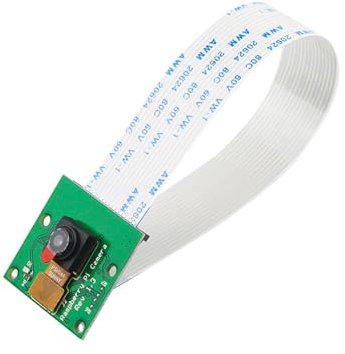 Kamera für Raspberry Pi, Kompatibel mit Raspberry Pi Modellen 3 B, 2, 1, Full HD 1080p Video, 5MP Fotografie 2592x1944 Pixel, inklusive 15cm Flachbandkabel, Ideal für DIY Projekte und Bildungszwecke
