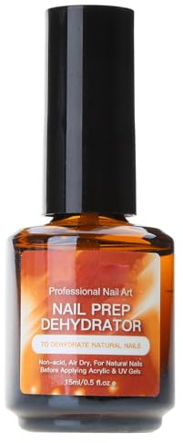 Nail Prep Dehydrate Acid-Free Primer Dehydrator For Acrylic And Gel Nail Polish Non Acid Primer For UV Gels Fast Bonding Gel Polish Kit With Base And Top Coat