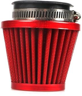 Motorrad-Luftfilter-Ansaugkit Für GY6 50ccm 110ccm 125ccm Motorrad Roller Dirt Pit Bike ATV Quad Bugg 38 Mm(58-60mm-red)