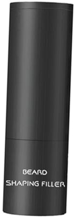 IWOWHERO Bartformungs Füller Satz Schwarz Bartfüllstift mit Kleiner Pinsel Professioneller Bartformungs Concealer für Dichten Bart Hautverträglich und Einfach Anzuwenden
