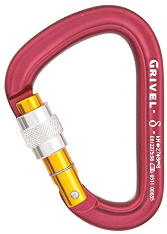 Grivel Delta K5N D Screw-Lock Carabiner - SS23 - Einheitsgröße