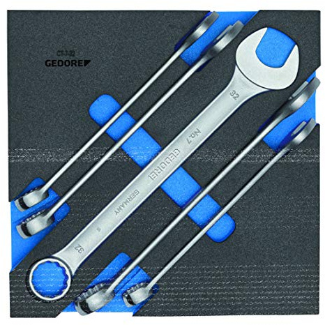 GEDORE Check-Tool-Modul leer, 1 Stück, EI-1500 CT2-7-32 L