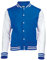 AWDis College-Jacke, unisex, blau L
