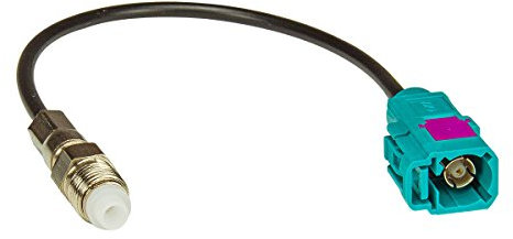 tomzz Audio 1500-017 Fakra (F) Antennenadapter Kupplung auf FME (F) Kupplung