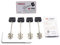 CISA 106520611, Cofanetto 5 Chiavi Lunghe per Serratura Ricifrabile New Cambio Facile