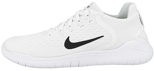 Nike WMNS Free Rn 2018, Damen Laufschuhe, Weiß (White/Black 100), 40.5 EU