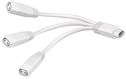 ledscom.de 3-Fach Verteiler für Stecksystem Spider, 0,25 m, weiß