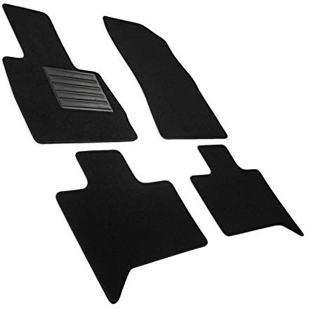 MDM SP-432 Fußmatten Velours Autoteppich passend für BMW X5 (E53) 06.2000>03.2007, black