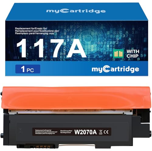 MYCARTRIDGE W2070A 117A Toner Kompatibel für HP 117A W2070A Toner HP Color Laser MFP 179fwg 178nwg 179fnw 150nw 150a 178nw (Mit Chip, 1 Schwarz)