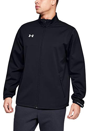 Under Armour Herren Hockey Softshell Ii Jacke, Schwarz (001)/Weiß, S