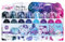 Tulip 8 Color one-Step Tie-dye kit Celestial 45pcs, Size