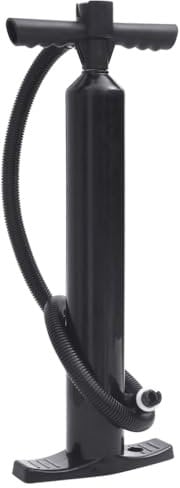 vidaXL Bomba de Mano para Sup y Colchón de Aire Bote Inflable Cama Hinchable Tabla de Surf Manual Manómetro de Alta Presión Robusta Estable