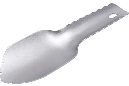 Kudoo Cazzuola da Trekking Ultralight Mini Pala da Campeggio Pala di Sopravvivenza Multifunzione Portatile Giardino Pala A Mano Paletta Campeggio Esterna Escursionismo Cazzuola Escursionismo