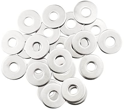 Unterlegscheiben M10 Große, MeHurr 20 Stück Beilagscheiben Edelstahl A2 V2A 304, Karosseriescheiben Unterlegscheibe M10 x 30 x 2.0mm, Metallscheiben für Schrauben & Muttern