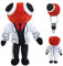 Rainbow Friends Peluche,Rainbow Friends Plush,Carino Rainbow Friends Peluche per Halloween Natale,Compleanno,Regali per Bambini（Red）