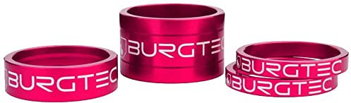 Burgtec Stem Spacers Kit Toxic Barbie Pink [Apparel]