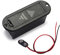 VICASKY Boîtier De Couvercle De Batterie 9 v Boîtier De Batterie pour Micro Guitare Boitier Pile 9 Volts Boîte De Batterie De Guitare Active Étui Couvercle Pile 9v Horizontal Accessoires