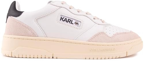 KARL LAGERFELD Damen Kapri Freizeit-Sneaker Sneaker Weiß 39 EU