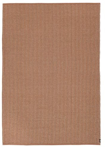 RugVista Bibbi In & Outdoor-Teppich, Rechteckig, 170 x 250 cm, Rost | Moderne, Mittlerer Stapel, Maschinenwäsche, UV-beständig, Küche, Patio