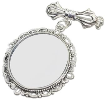 Itkcozcg Bijoux tendance, broche personnalisable pour photo de mariage, cadre photo, épinglette de revers en dentelle de forme ovale, bijoux pour Noël, Style 2 :, 5cm
