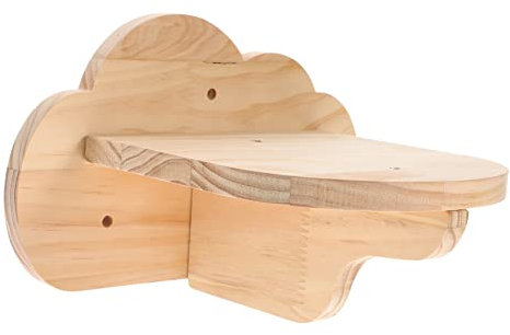 GREENADSCAPE Katzenregal Aus Naturholz Indoor Klettergerüst Katzenmöbel Mit Plattform Spielzeug Haustierbedarf Mehrstufige Kletterbretter Für Katzen