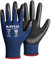 KAYGO Arbeitshandschuhe Nitril beschichtet, 12 Paar Flexibel Schutzhandschuhe mit gutem Grip für Herren Damen, ideal für Allgemeine Arbeit Bau Lager Auto Garten DIY Montage, KG12N (Blau, S, Gr 7)