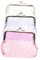 OATIPHO 3pièces Pochette Transparente à Clasp Design pour Femmes à Monnaie Dazzle pour Clés Et Accessoires