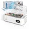 Nettoyeur Ultrasons, Bac a Ultrason 640 ml, 40W 49000HZ Nettoyeur Ultrason, Ultrasonic Cleaner pour Lunettes, Bagues, Pièces de Monnaie, Prothèses Dentaires, Avec Pince et Chiffon de Nettoyage