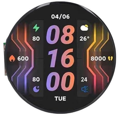 ESP 32-S3R8 1,46-Zoll-Kapazitive Touch Round Display Development Board, 412 × 412, 32 Bit LX7 Dual Core-Prozessor, Unterstützt WLAN und Bluetooth