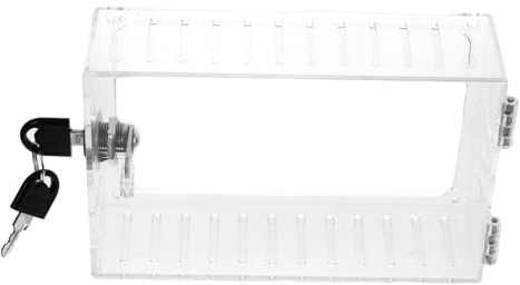 DIYEAH Thermostat Lock Box Plastic Wall Cover Secure Thermostat Protective Cover Wall Mounted