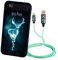 WONDEE Pack Magique Harry Potter Powerbank 10.000mAh LED Effet Patronus + Cable Lumière Magique - Harry Potter Gadgets Cadeaux, Chargeur Portable 10.000 et Câble Lumineux Sort de Patronus