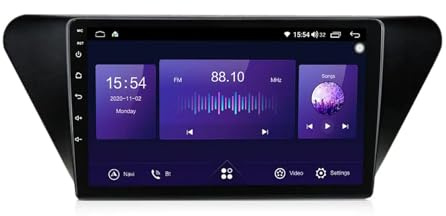 GPS Navi Navigationsgerät 2 Din für Lifan X50 X 50 2014-2019 mit Bluetooth Fm Radio, Mirror Link, USB, Aux, Bluetooth Unterstützt Tpms Lenkradsteuerung, 4 Kern 1G+16G