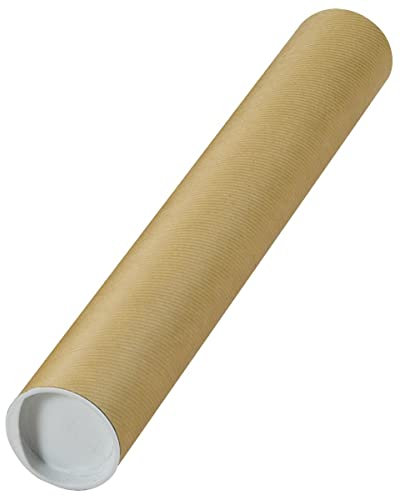 Dinkhauser Versandrohr L 43cm DM 6cm mit Verschlussklappe