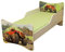 Best For Kids Kinderbett mit Schaummatratze mit TÜV Zertifiziert 90x200 - Auto