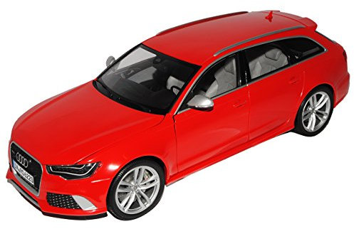 Minichamps A-U-D-I A6 RS6 C7 Avant Kombi Misano Rot Ab 2010 1/18 Modell Auto
