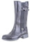 Nero Giardini Junior Stivale in Pelle da Bambina 26521 (25, Vitello Nero)