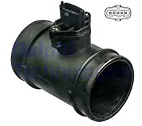 DELPHI AF10286-12B1 Luftmassenmesser/Luftmengenmesser LMM mit Gehäuse 5-Polig Kompatibel mit FIAT DUCATO Pritsche/Fahrgestell 230 1192W5 1324369080 517745310