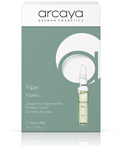 Viper Ampullen | Anti-Aging Ampulle für zielgenaue Faltenkontrolle und Rückbildung von Mimikfalten | Hoch effektive Faltenbehandlung