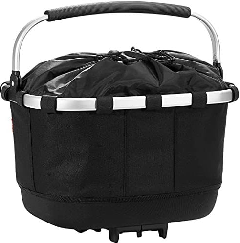 KLICKFix Carrybag GT Fahrradkorb, Schwarz, 42 x 28 x 33 cm, 21 l