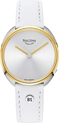 Bruno Söhnle Salara Armbanduhr Leder Weiß 37 mm