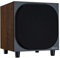 Monitor Audio Bronze W10 | Farbe: Walnuss |Subwoofer | Stück | Heimkino | 220 Watt | 10/250 mm Chassis| 10/250 mm Passiv-Radiator