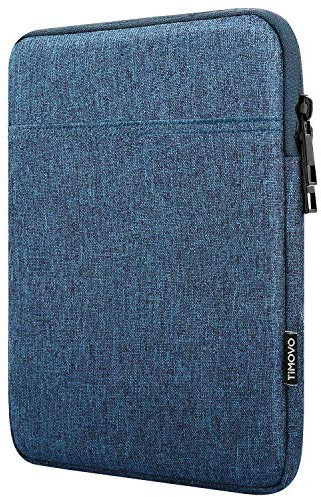 TiMOVO 9-11 Sac de Tablette pour iPad 11 Pouces A16 2025, iPad 10e Gén. 10,9, iPad 10,2, iPad Air 11 Pouces/5e/4e Gén. 10,9, Galaxy Tab A9 Plus 11, Sac pour Smart Keyboard, Bleu