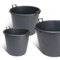 Vivaio di Castelletto Mastello in Plastica Nero con manici e fori Mastellone Tino Tinozza Giardino Capacità 50 Litri