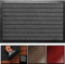 LucaHome - Felpudo Nevada Entrada a Casa Antideslizante, Impermeable, Lavable, Antibacterias Para Interior y Exterior - Pasillo, Cocina, Dormitorio (Gris, 120 x 180 cm)