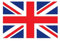 Adesivo BANDIERA INGLESE Gran Bretagna (30x20 cm) Rosso