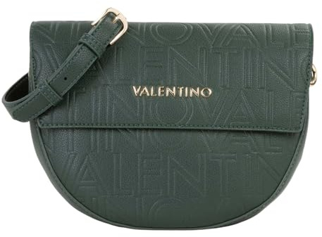 Valentino Schultertasche Umhängetasche Pansy Flap Bag Bosco dunkelgrün